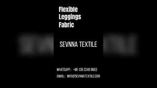 Tessuto leggings elasticizzato per comfort e durata