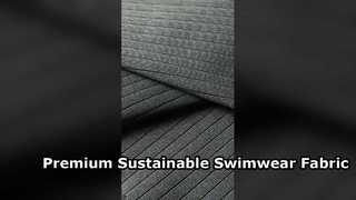 Tessuto per costumi da bagno riciclato ecologico per marchi sostenibili