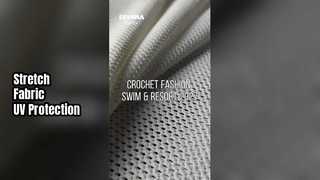 Tessuto estensibile di protezione UV