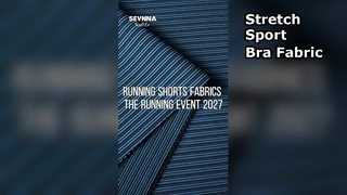 Tessuto per reggiseno sportivo premium: elasticità e supporto