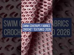 Tessuto per costumi da bagno riciclato dalla vestibilità slim, materiale elasticizzato durevole, perfetto per costumi da bagno e Acti sostenibili