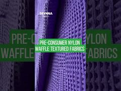 91 Nylon riciclato 9 Tessuti da bagno strutturati in spandex Alternative che offrono un'elevata ritenzione della forma